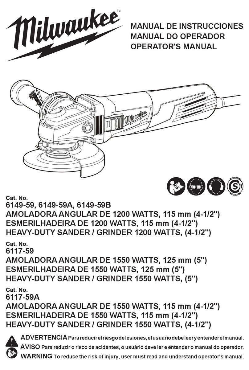 Milwaukee 6149-59A User manual