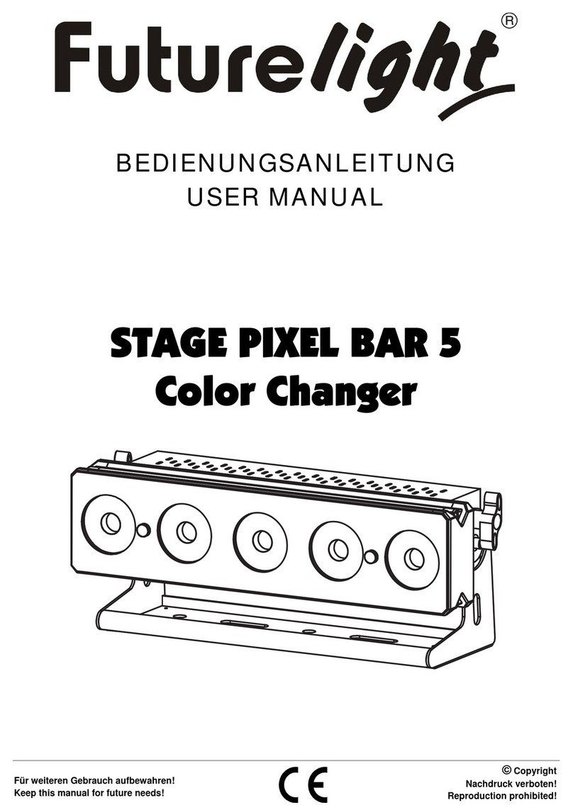 Future light STAGE PIXEL BAR 5 User manual
