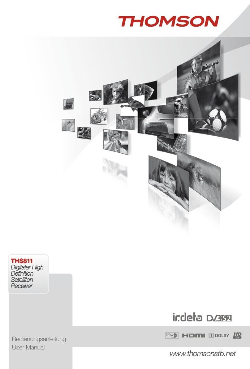 THOMSON THS811 User manual