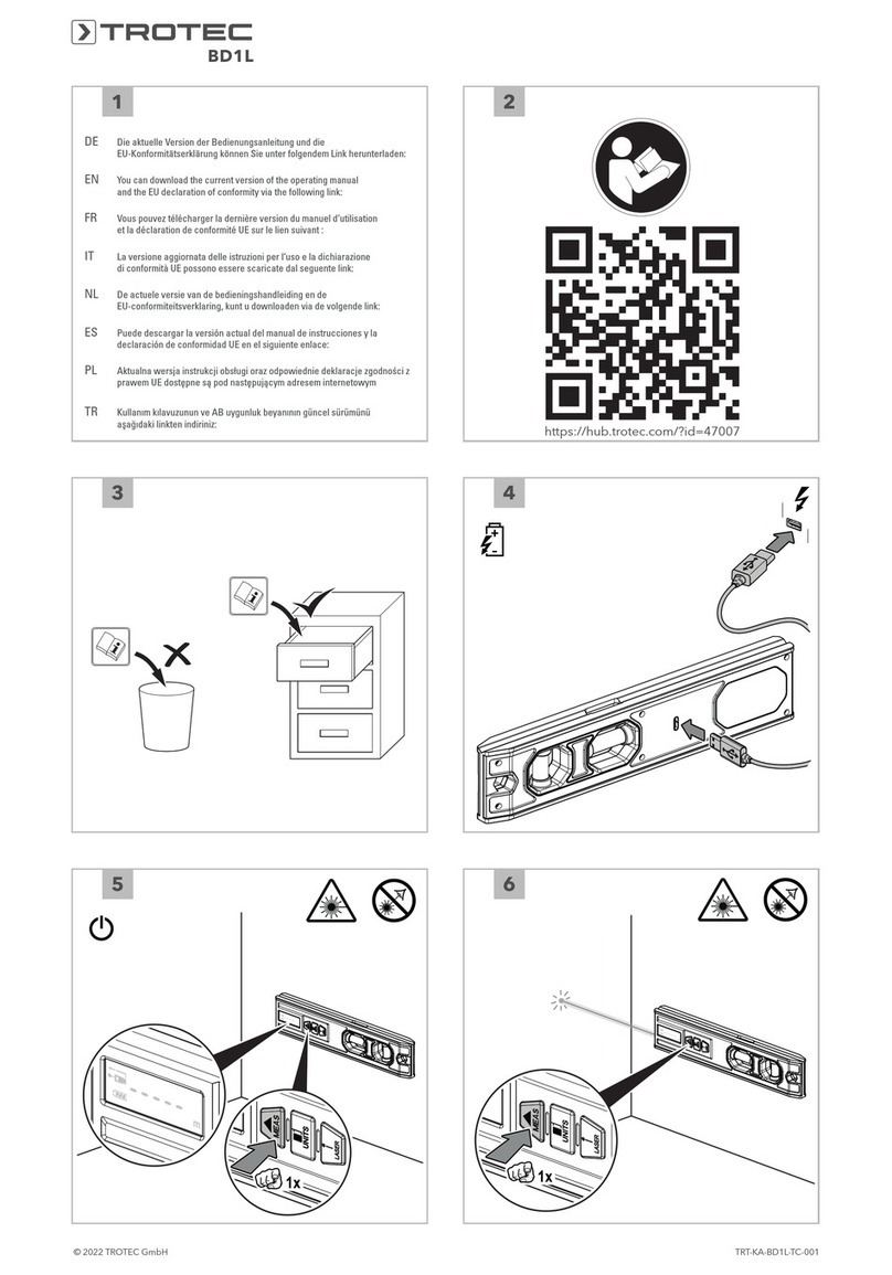 Trotec BD1L User manual
