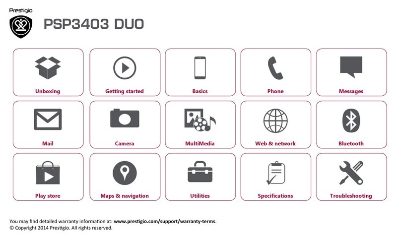 Prestigio PSP3403 DUO User manual