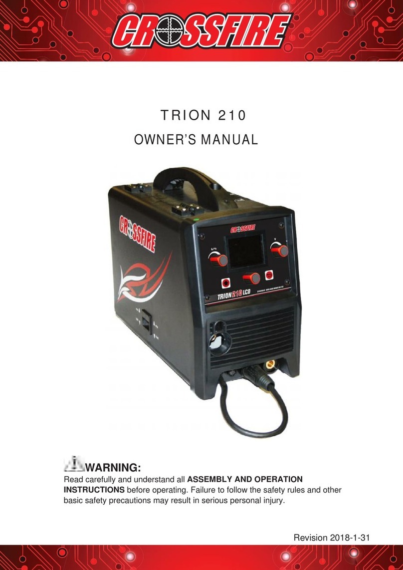 Crossfire TRION 210 User manual