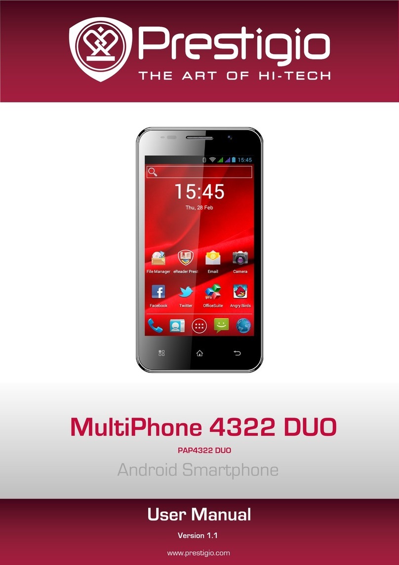 Prestigio MultiPhone 4322 DUO User manual Prestigio MultiPhone 4322 DUO User manual
