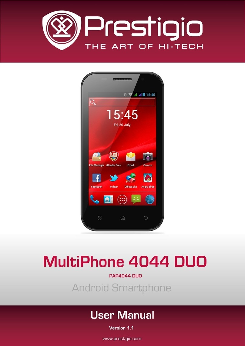 Prestigio MultiPhone 4044 DUO User manual Prestigio MultiPhone 4044 DUO User manual
