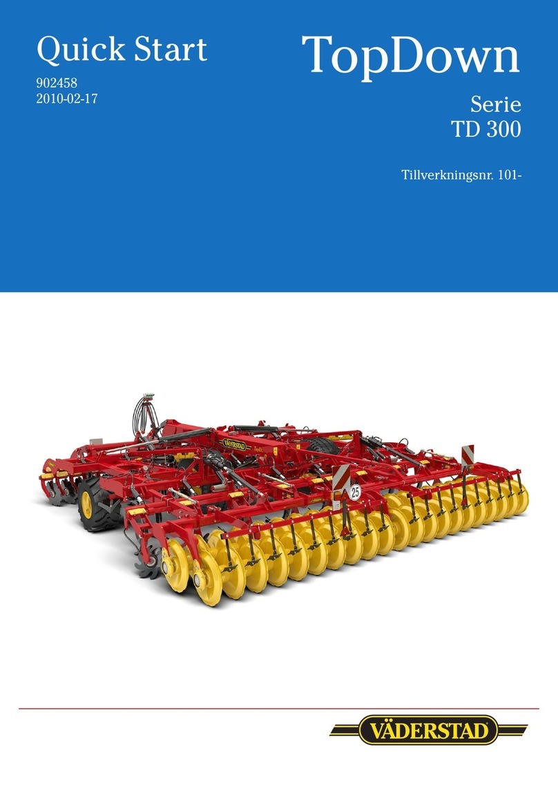 Vaderstad TopDown TD 300 Series quick start Vaderstad TopDown TD 300 Series quick start