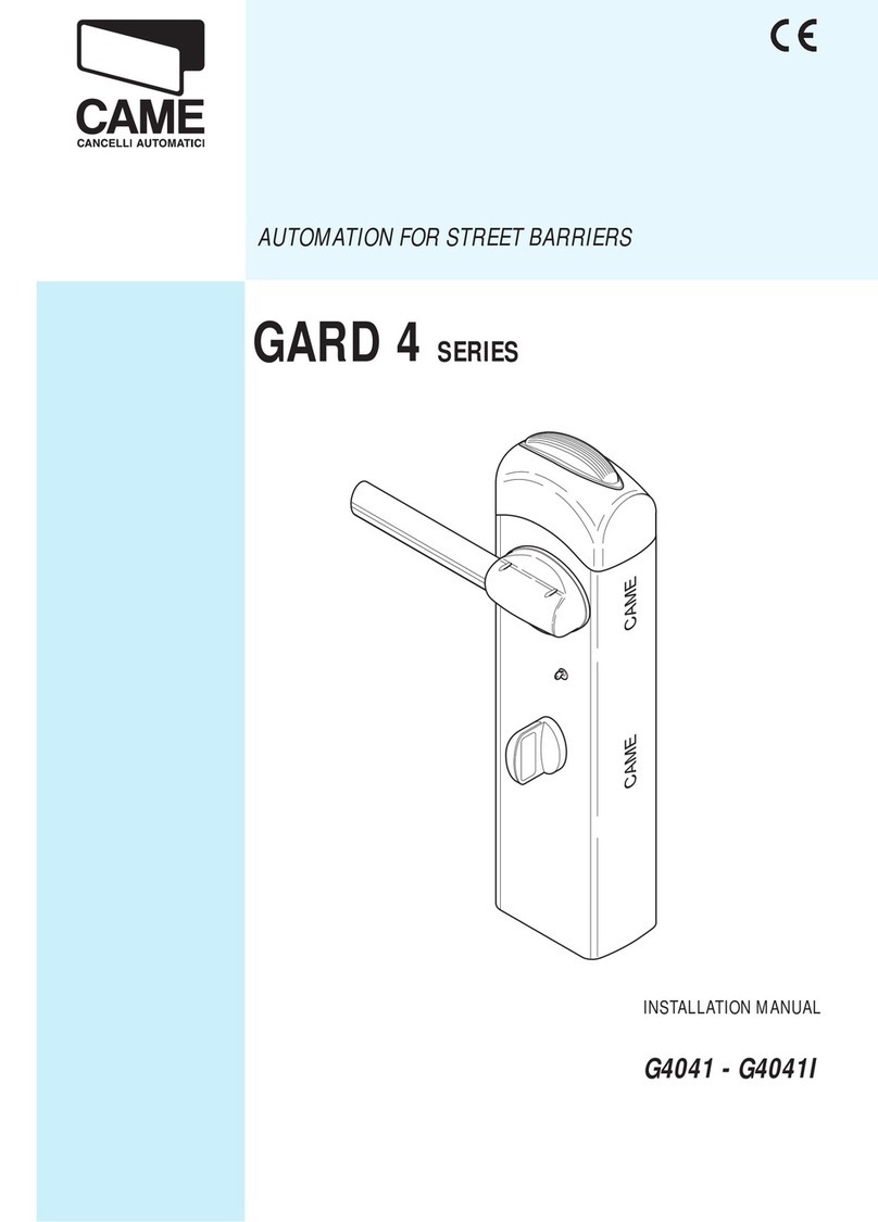 CAME G4041 User manual