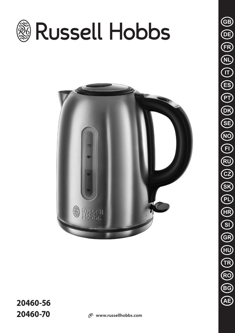 Russell Hobbs 20460-70 instructions