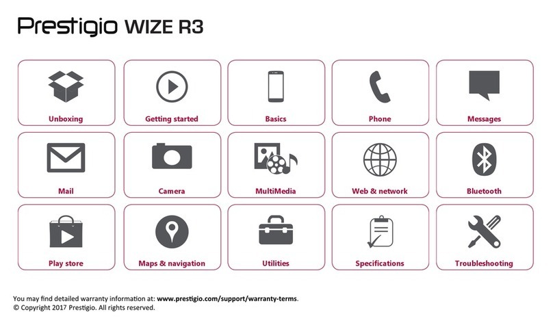 Prestigio WIZE R3 manual