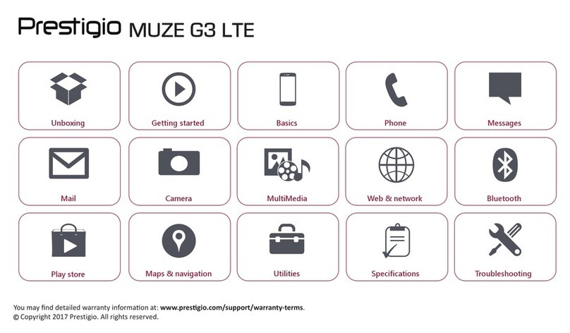 Prestigio MUZE G3 LTE manual