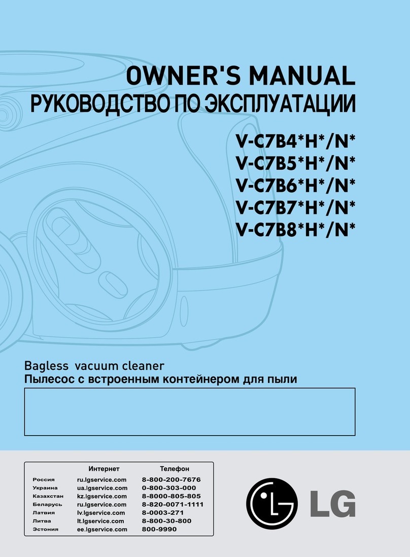 LG V-C7B4 H N Series owner's manual
