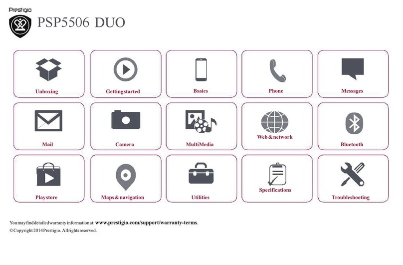 Prestigio PSP5506 DUO User manual Prestigio PSP5506 DUO User manual