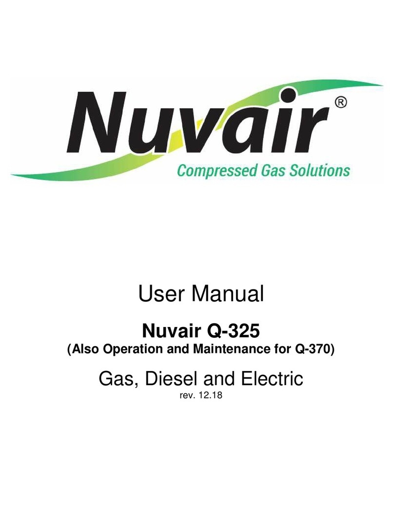 Nuvair Q-325 user manual