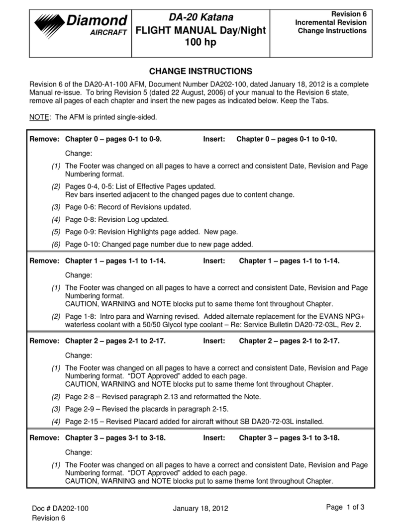 Diamond Aircraft Katana DA 20 Technical specifications