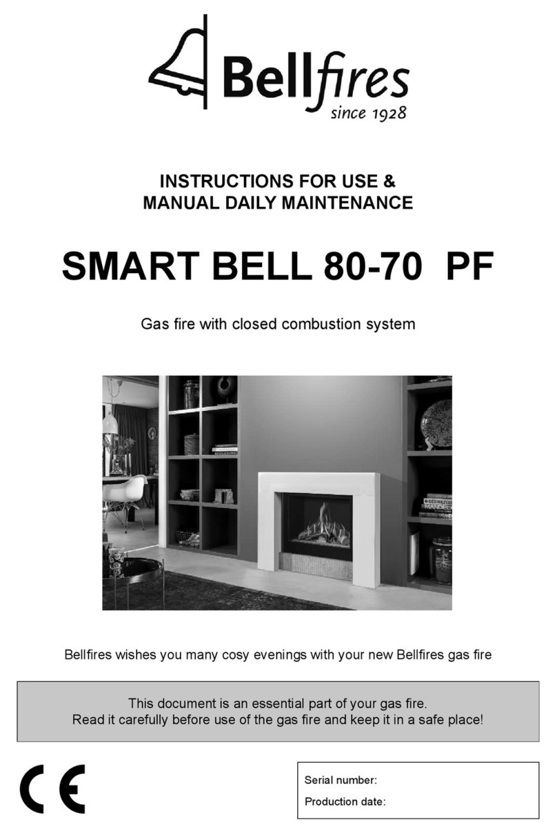 Bellfires SMART BELL 80-70 PF Instructions for use & manual daily maintenance