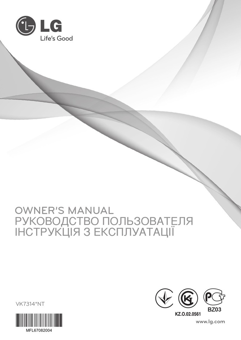 LG VK7314 NT Series User manual
