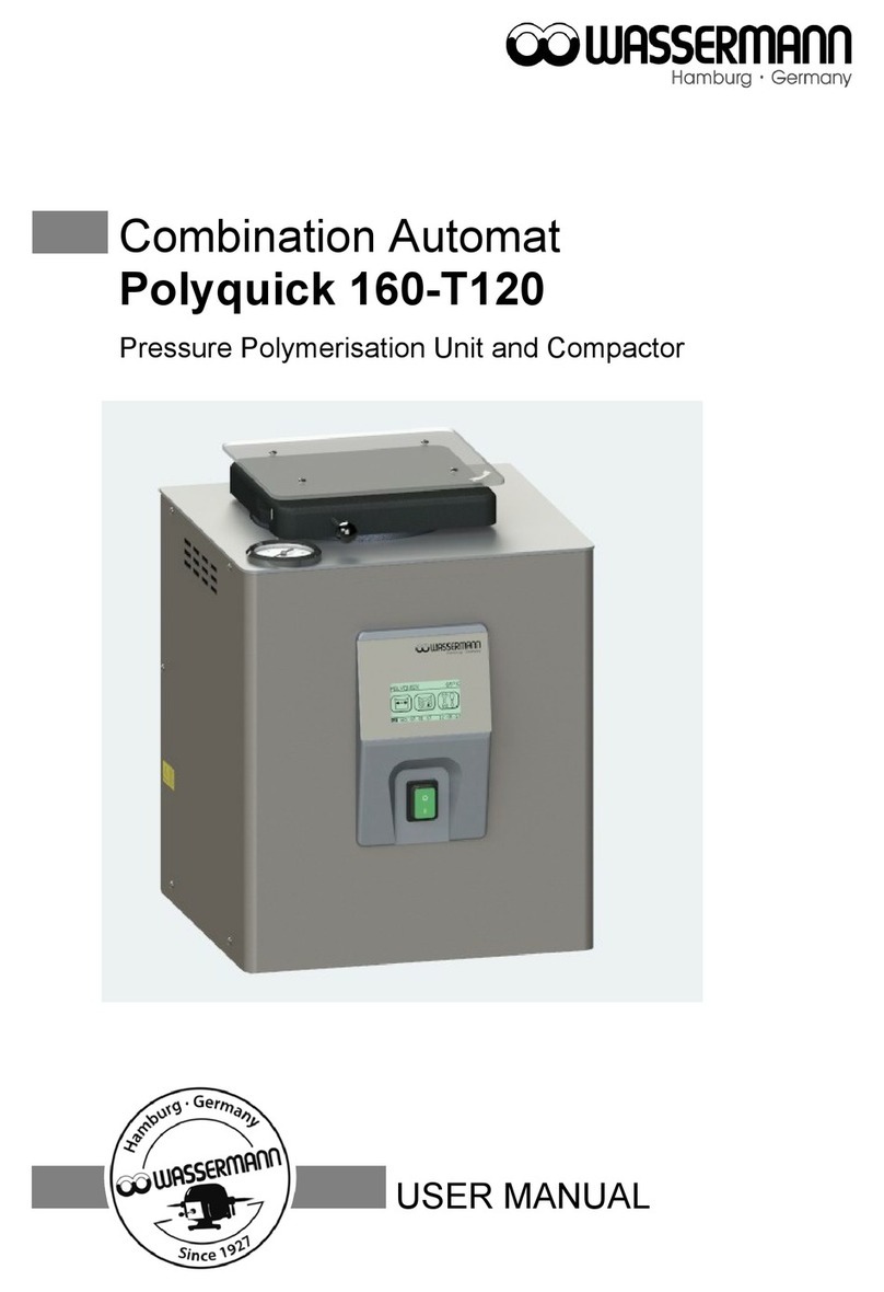 Wassermann Polyquick 160-T120 user manual