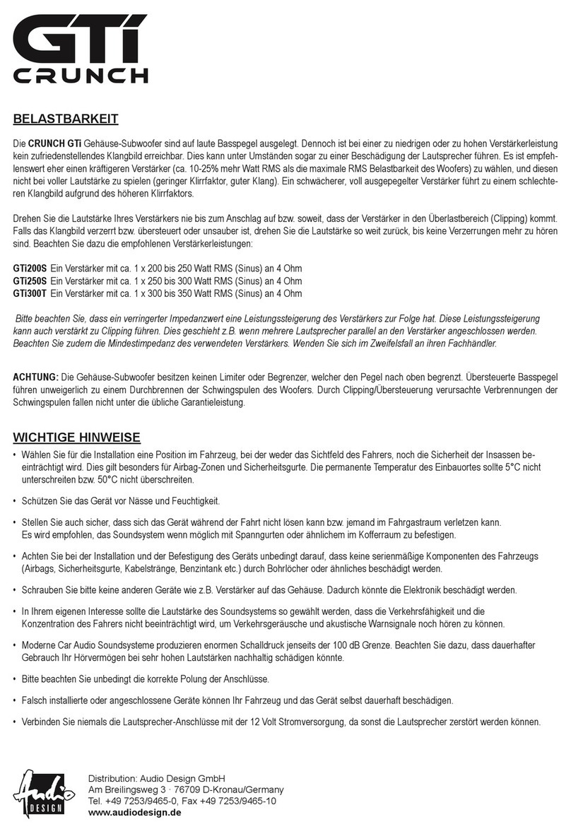 GTI GTi200S manual