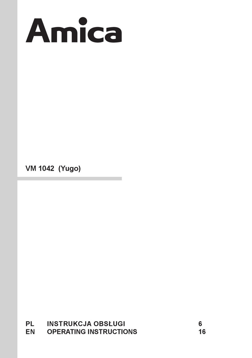 Amica Yugo VM 1042 User manual