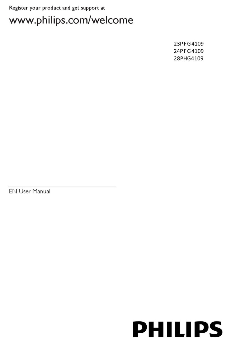Philips 23PFG4109 User manual