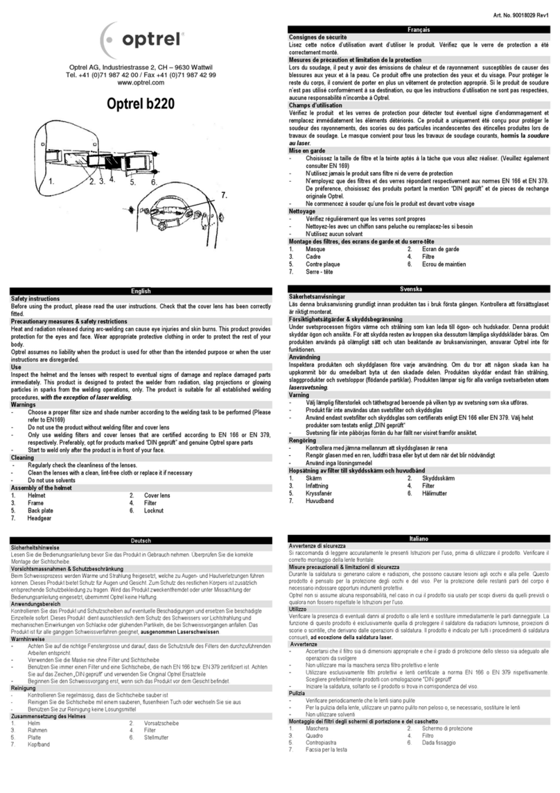 optrel b220 manual