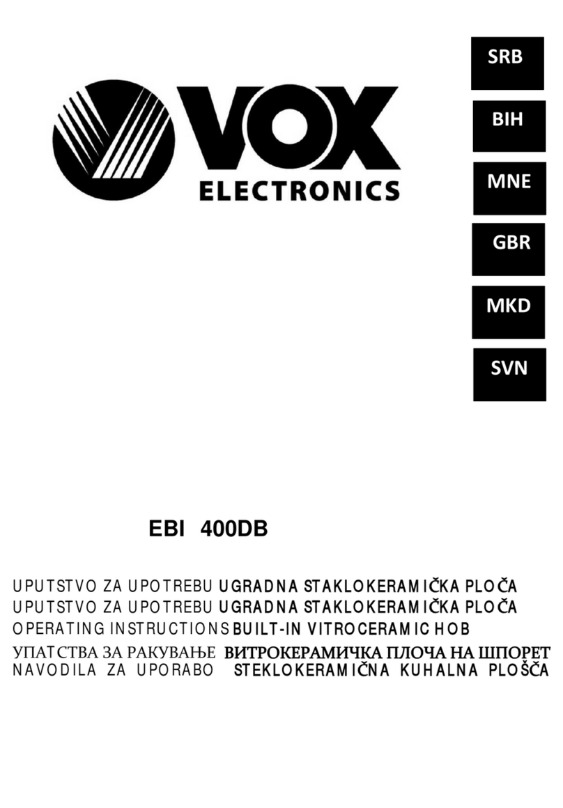 VOX electronics EBI 400DB User manual