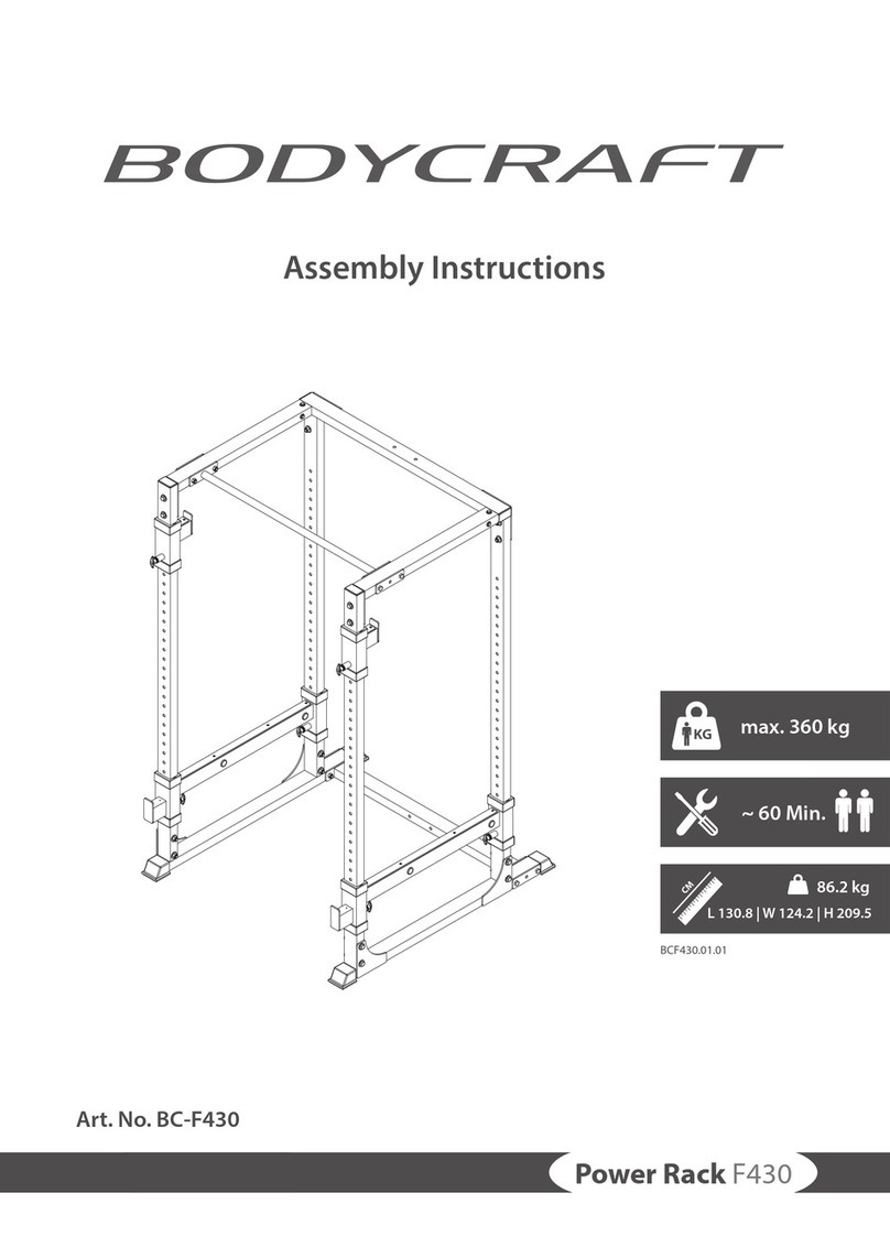 Body Craft BC-F430 Assembly instructions