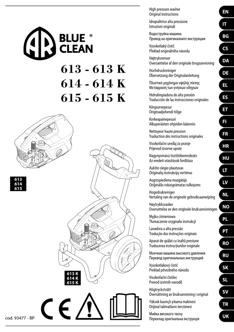blueclean 613 User manual