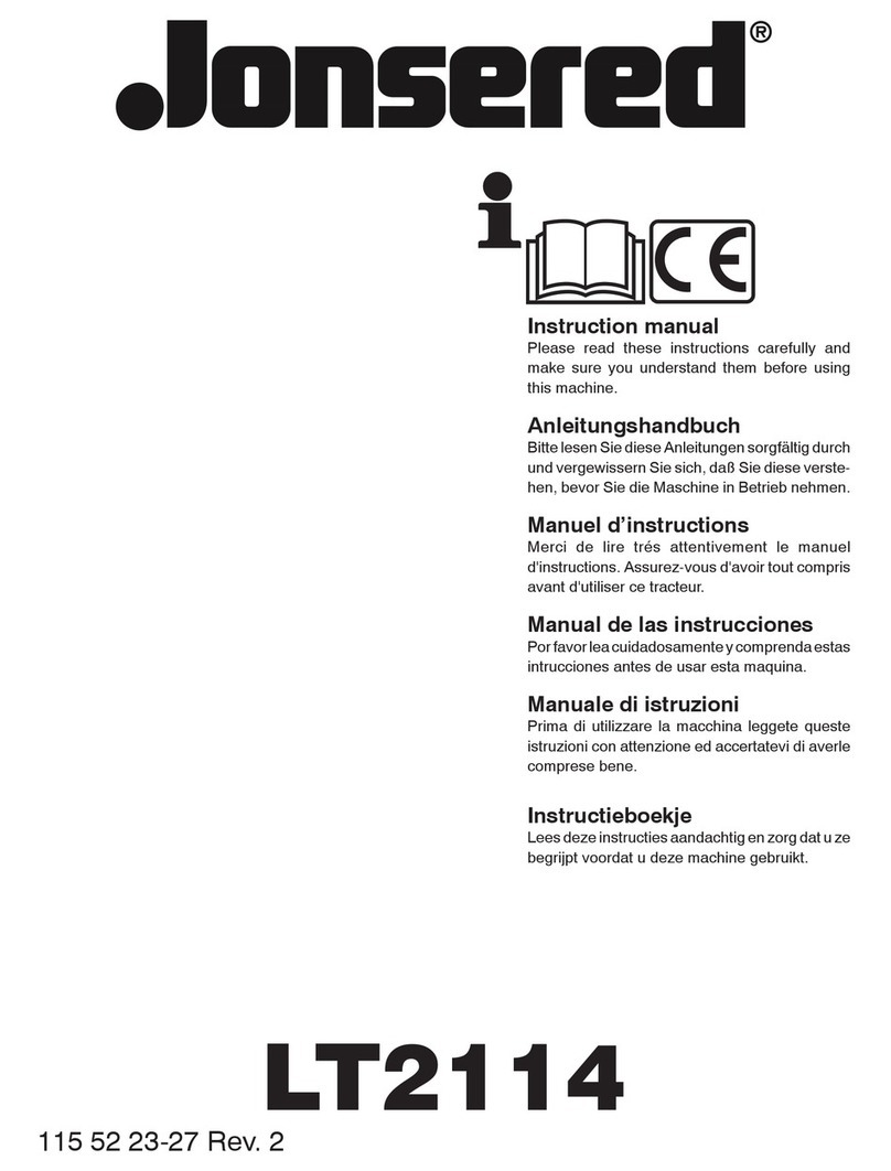 Jonsered LT2114 User manual