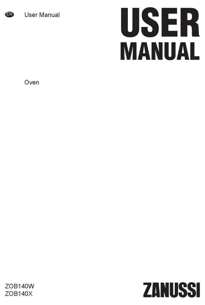 Zanussi ZOB140W user manual