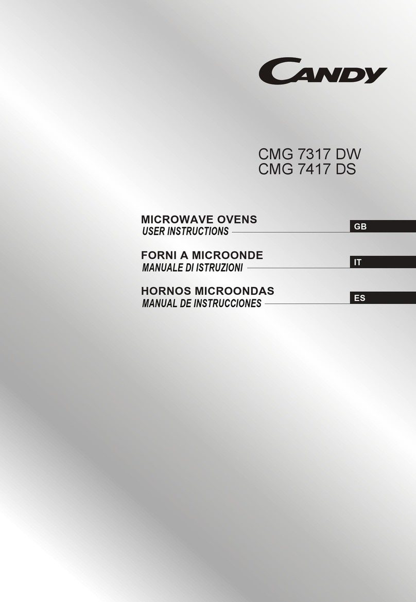 Candy CMG 7317 DW User instructions