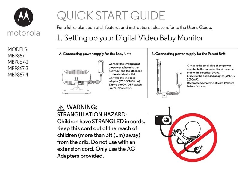 Motorola MBP867-2 User manual