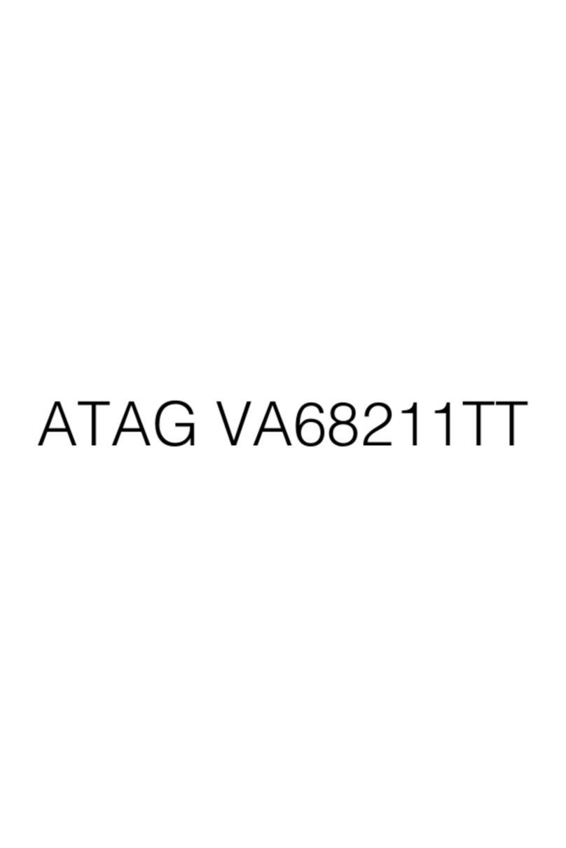 Atag VA68211TT operating instructions