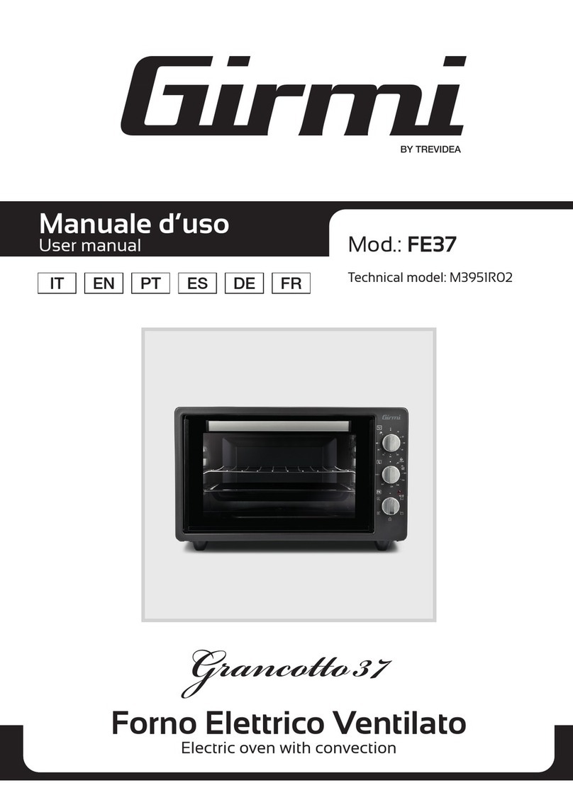 TREVIDEA Girmi Grancotto 37 user manual