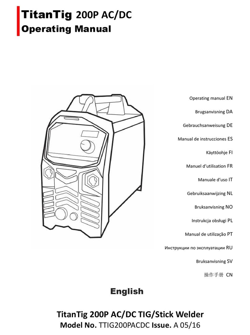 TITANTIG 200P AC/DC operating manual