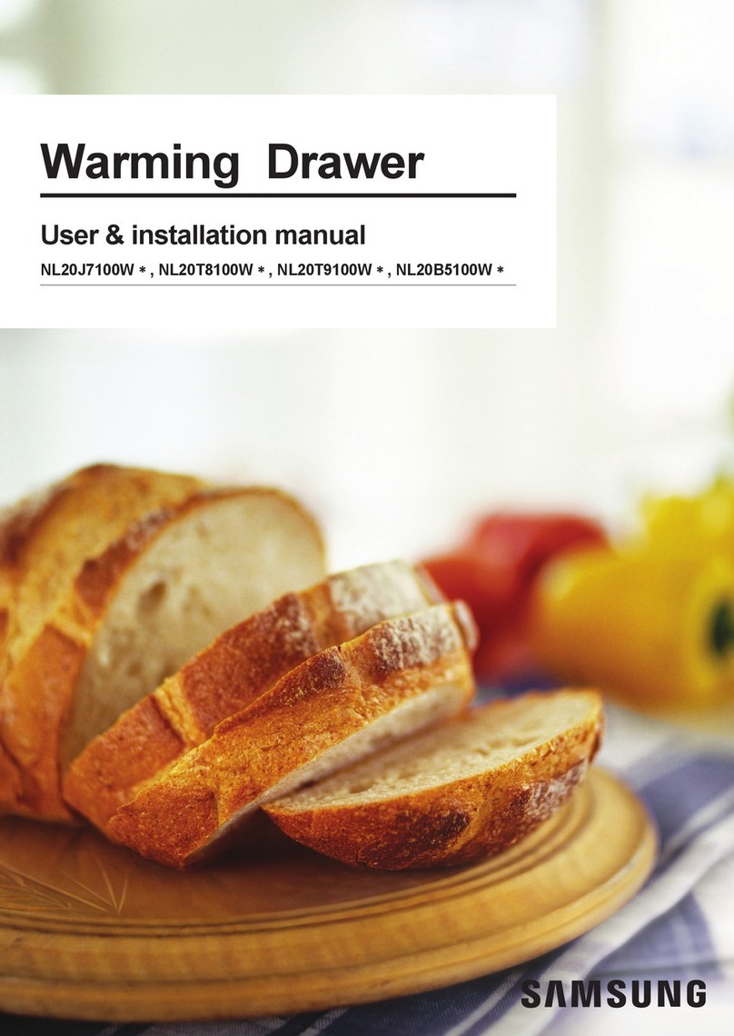 Samsung NL20B5100W Series User & installation manual Samsung NL20B5100W Series User & installation manual
