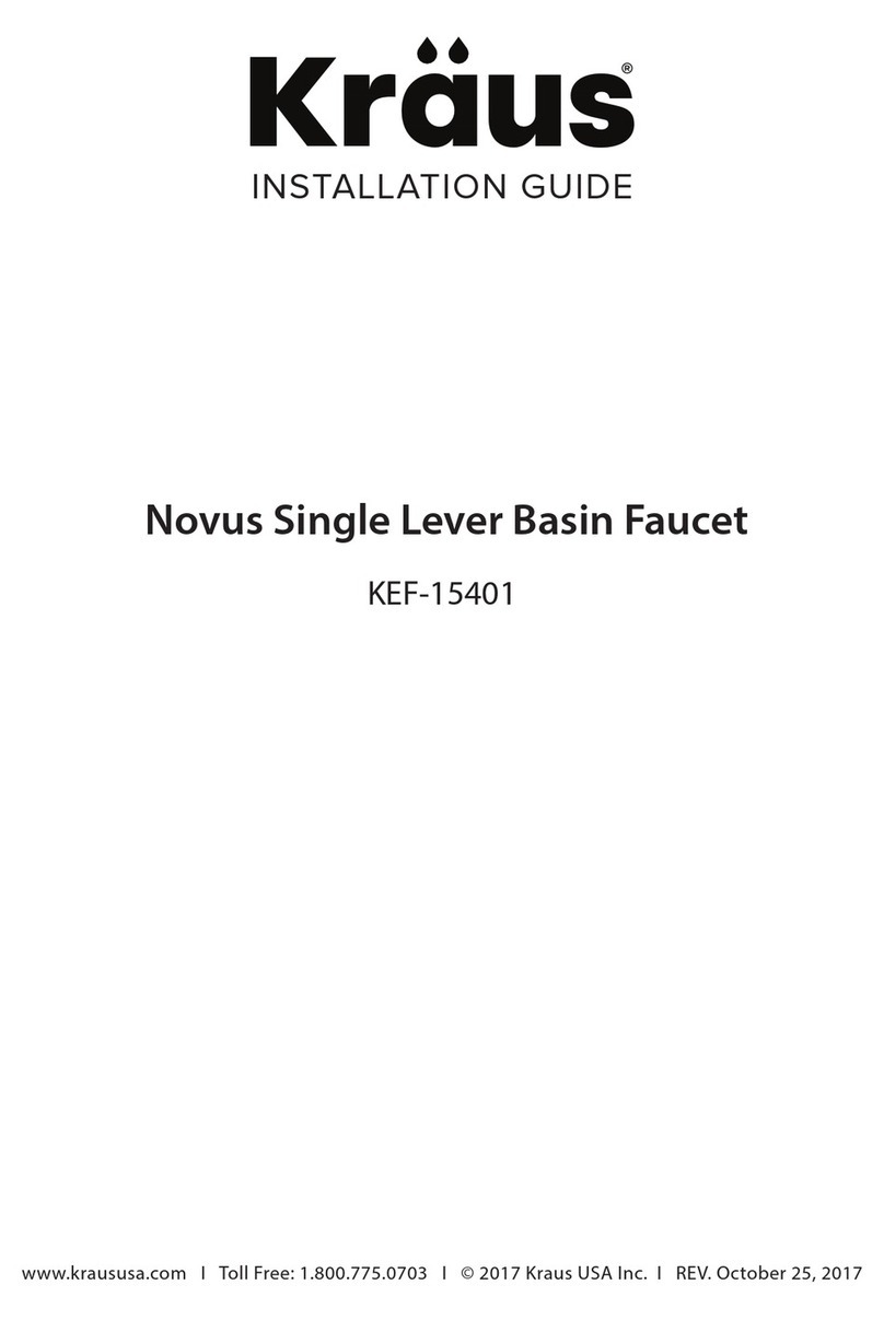 Kraus Novus KEF-15401 installation guide