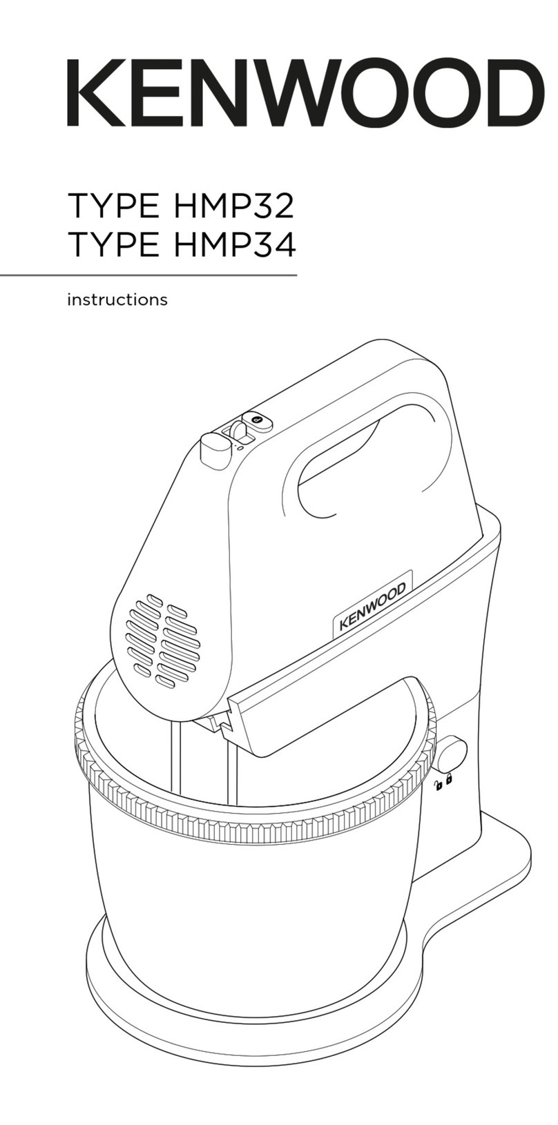 Kenwood HMP34 User manual