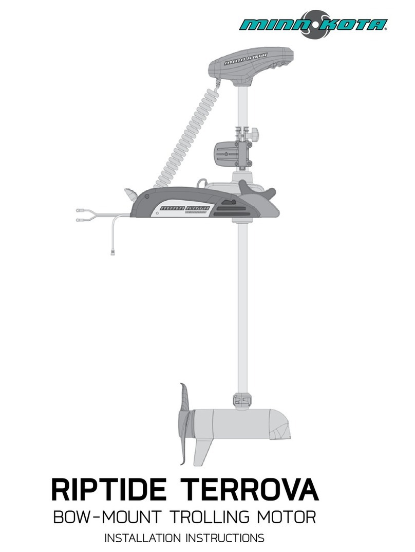 MINN KOTA RIPTIDE TERROVA CP-80 installation instructions