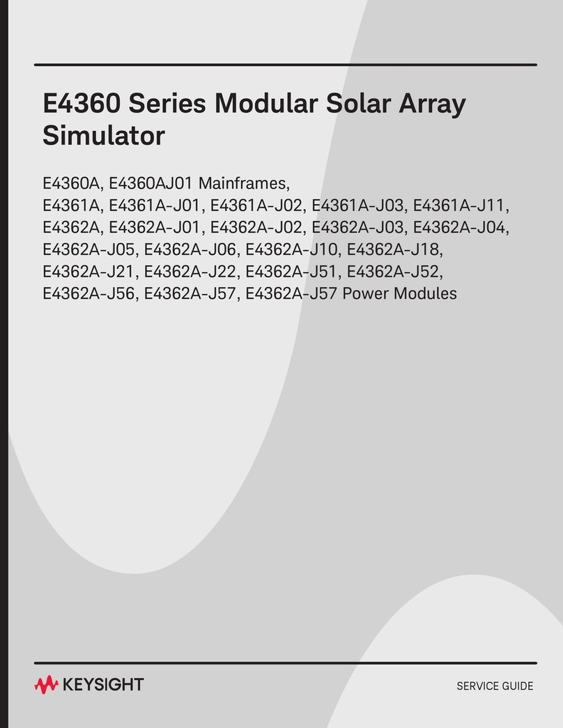 Keysight Technologies E4360A Service guide