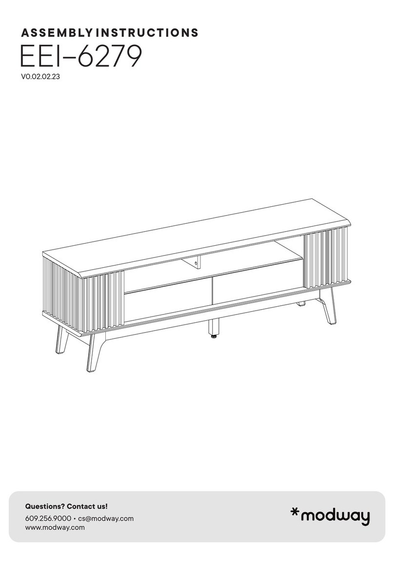 modway EEI-6279 Assembly instructions