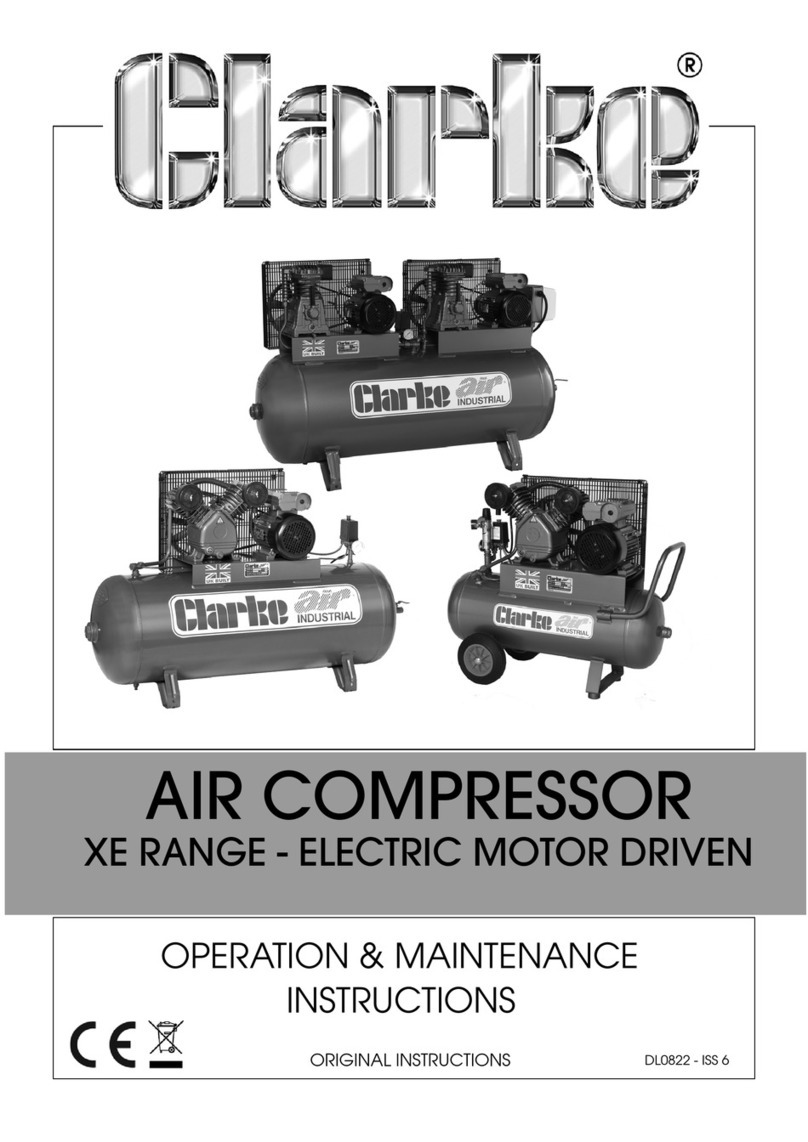 Clarke XE36/C200 Instruction Manual
