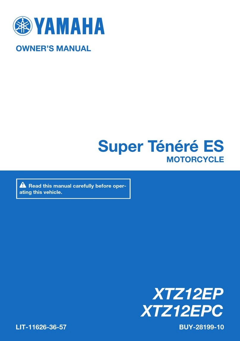 Yamaha Super Tenere ES 2023 User manual Yamaha Super Tenere ES 2023 User manual