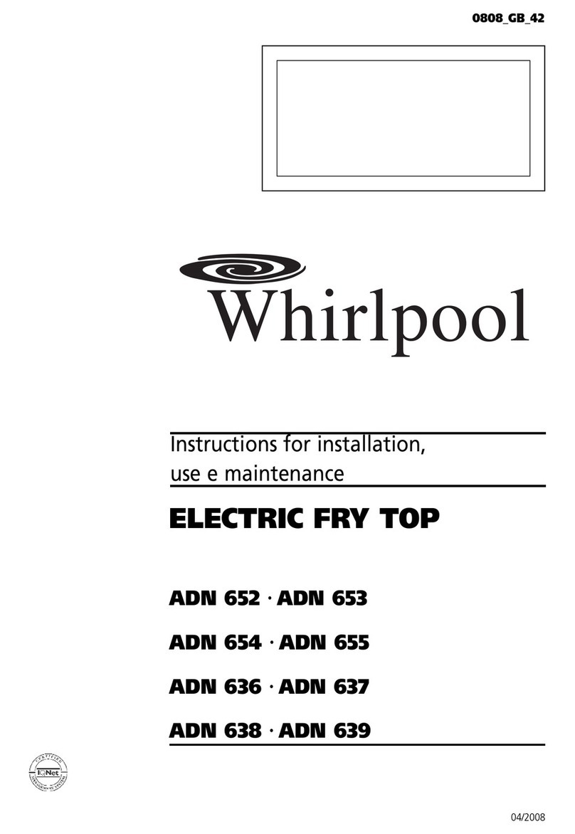 Whirlpool ADN 652 Instructions for installation