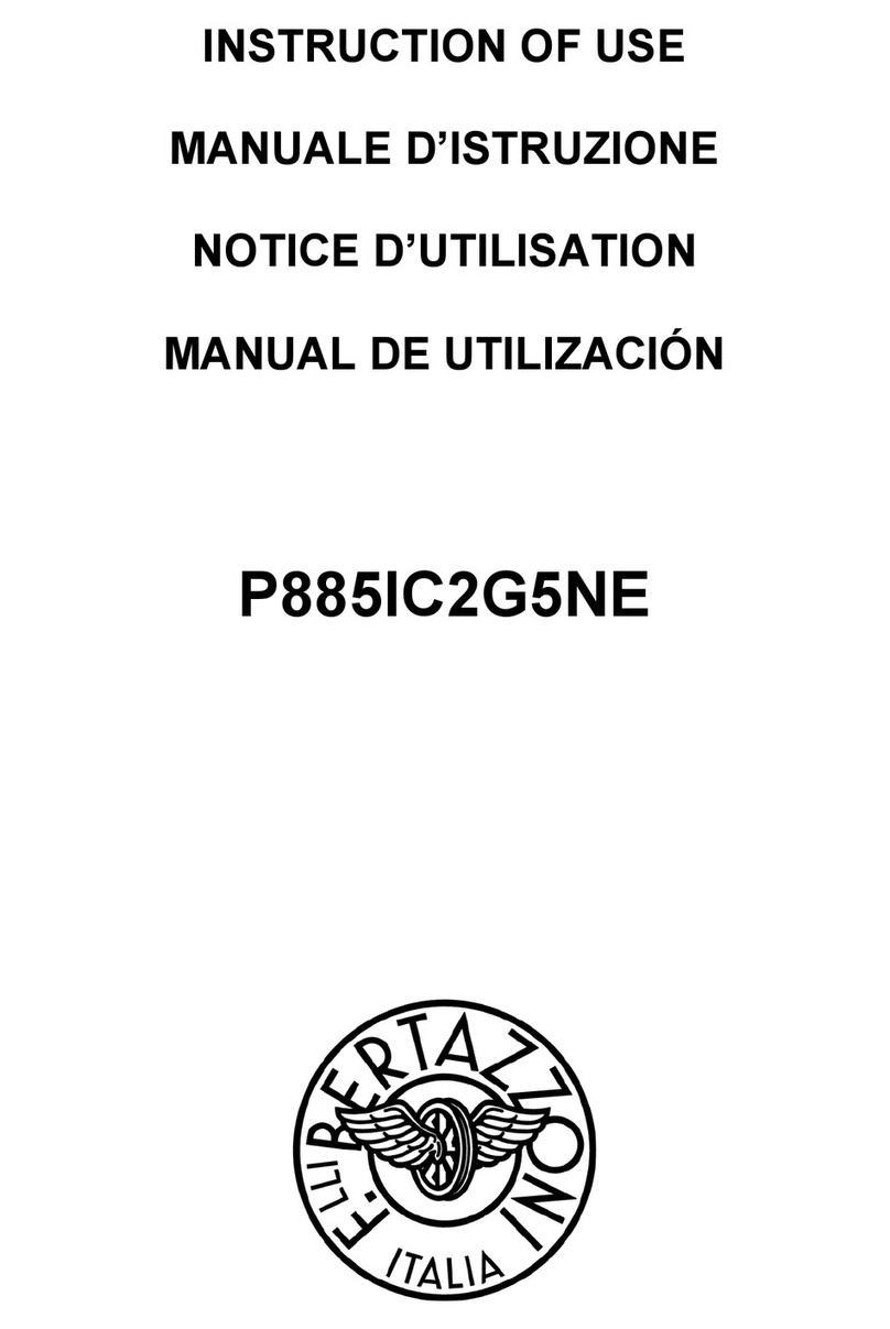 Bertazzoni P885IC2G5NE Instruction Manual