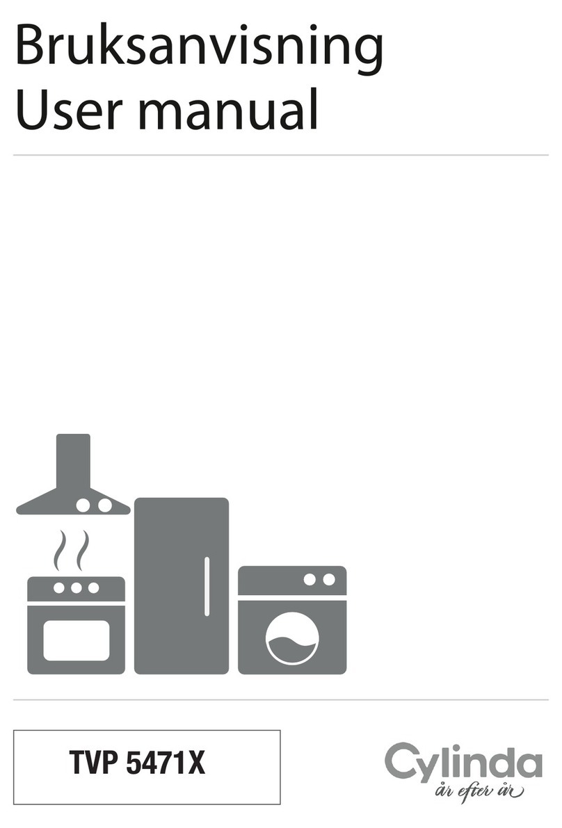 Cylinda TVP 5471X User manual
