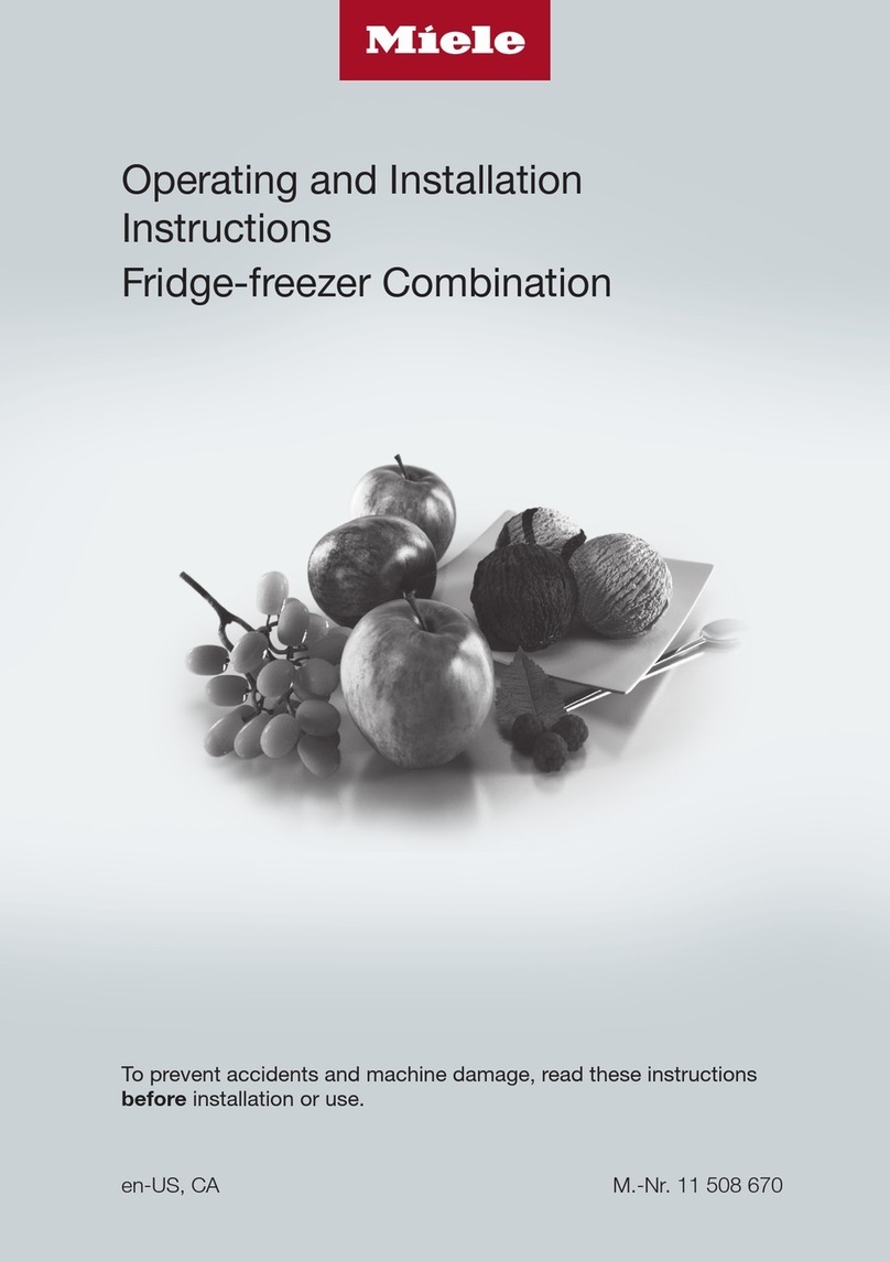 Miele KF 2902 Vi Operating and installation instructions