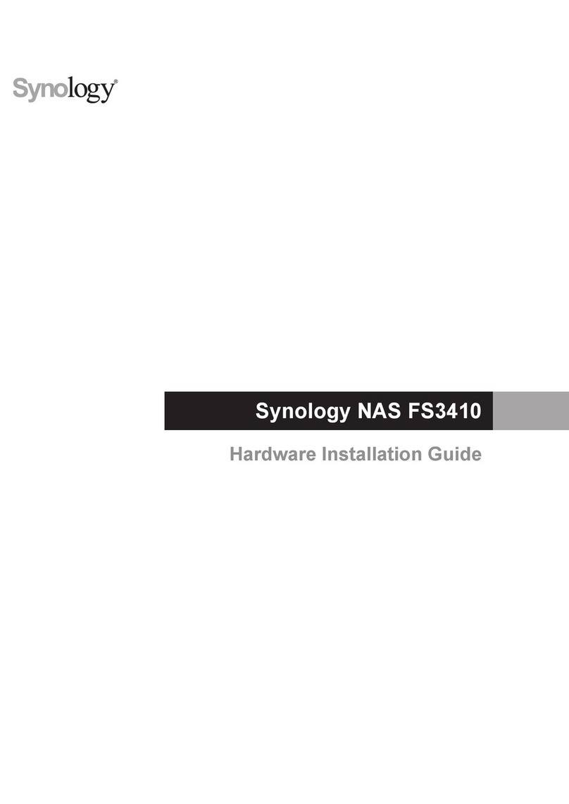 Synology NAS FS3410 Manual