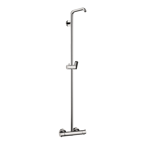 Hans Grohe Croma Showerpipe 04536820 Instruction Manual Hans Grohe Croma Showerpipe 04536820 Instruction Manual