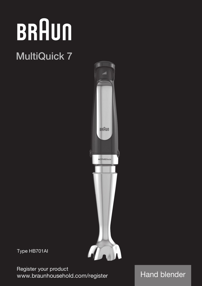 Braun MultiQuick 7 MQ7075X User manual