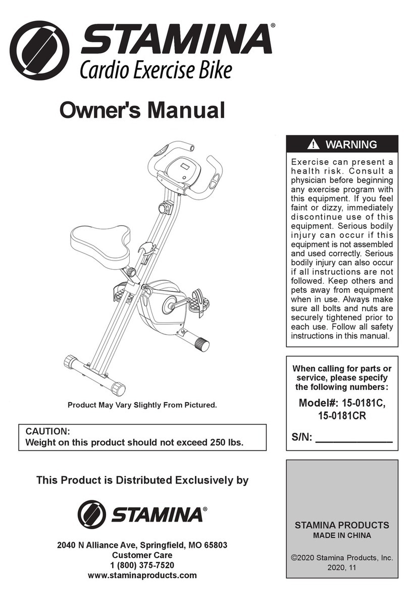 Stamina 15-0181C owner's manual